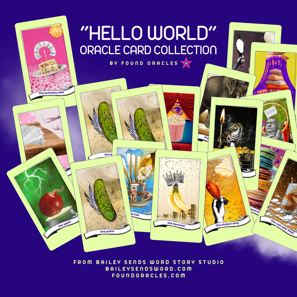 "HELLO WORLD" Oracle Card Collection