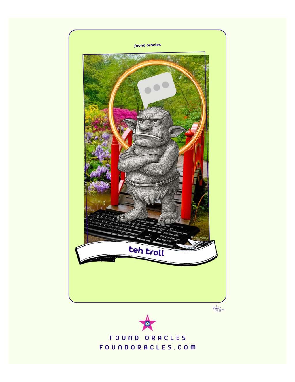 "HELLO WORLD" Oracle Card Collection