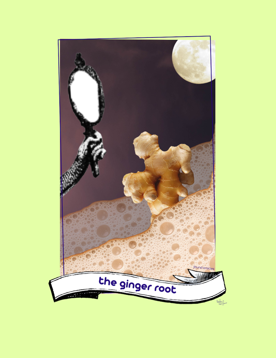 "All That Is Mine Come to Me" Ginger Root Oracle Print - Downloadable Print