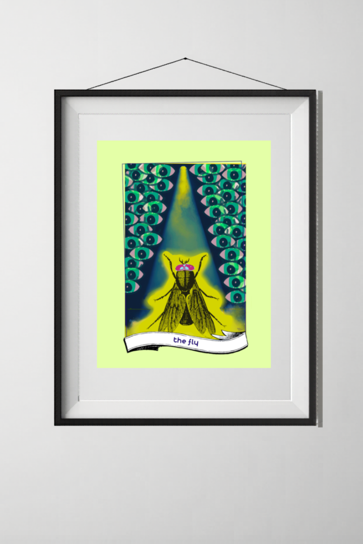 "The Fly" Oracle Borderless Print 8x10 - Digital Download